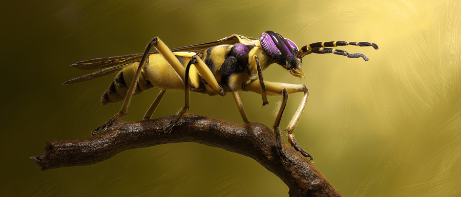 Perched Wasp puzzle preview